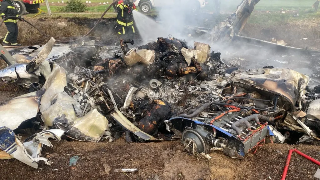 Asi quedo el accidente y muerte de Yeison Jimenez
